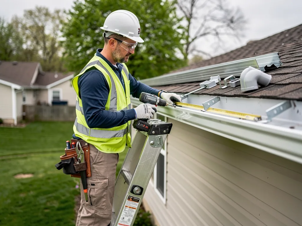 Aluminum Gutter Installation