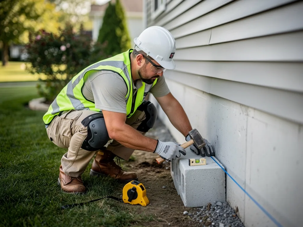 Splash Block Installation